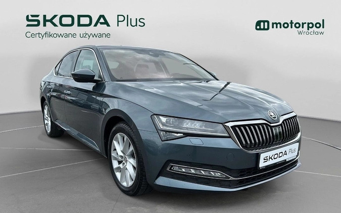 Skoda Superb cena 92900 przebieg: 164233, rok produkcji 2020 z Goniądz małe 742